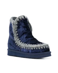 Mou Quilted Ankle Boots