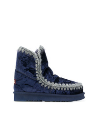 Mou Quilted Ankle Boots
