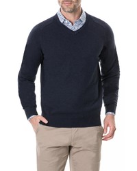Rodd & Gunn Arbors Cotton V Neck Sweater