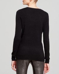 Bloomingdale's C By V Neck Cashmere Sweater