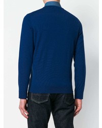 Loro Piana Cashmere Textured V Neck Sweater