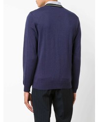 Raf Simons X Fred Perry Contrast Neck Jumper