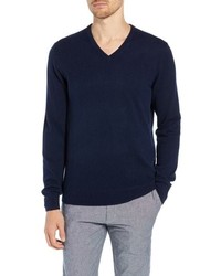 J.Crew Everyday Cashmere Regular Fit V Neck Sweater