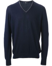 Fay Elbow Patch Sweater