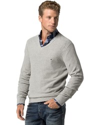 Tommy Hilfiger Final Sale  Classic V Neck Sweater