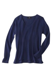 Ralsey Group Mossimo V Neck Pullover Sweater Navajo Navy M