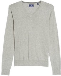 Gant Regular Fit V Neck Sweater