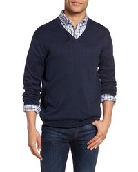 Gant Regular Fit V Neck Sweater