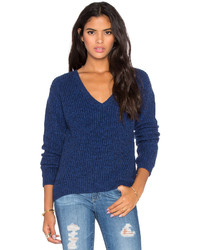 Bella Luxx Relaxed V Neck Sweater