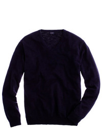 J.Crew Rugged Cotton V Neck Sweater