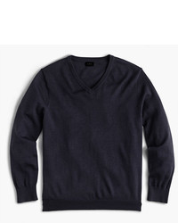 J.Crew Slim Italian Merino Wool V Neck Sweater