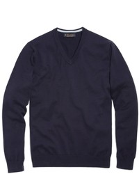 Brooks Brothers Supima V Neck Sweater