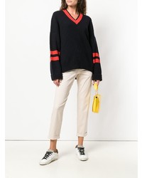 Ps By Paul Smith V Neck Ribbed Sweater