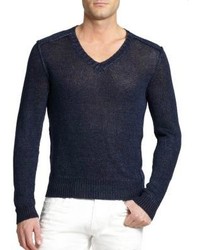 Ralph Lauren Black Label V Neck Sweater