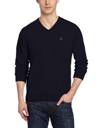Victorinox Suisse Signature Long Sleeve V Neck Jersey Sweater