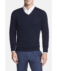 Malo Wool V Neck Sweater