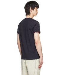 Moncler Navy Cotton T Shirt