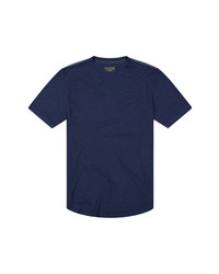 Goodlife Overdyed Triblend Scallop V Neck T Shirt