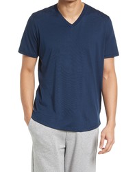 LIVE LIVE V Neck Pima Cotton T Shirt In Brooklyn Blue At Nordstrom