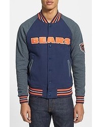 Mitchell & Ness Backward Pass Chicago Bears Fleece Jacket