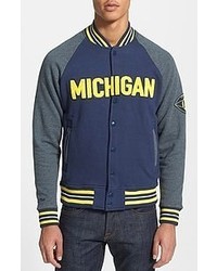 Mitchell & Ness Backward Pass Michigan Fleece Jacket