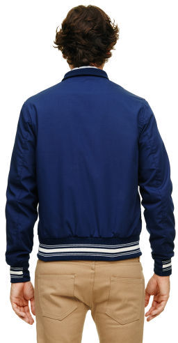 Golden Bear Los Angeles Varsity Jacket in Blue : UK at SEIKK