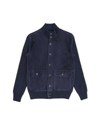 French Connection Suede Knit Hybrid Jacket