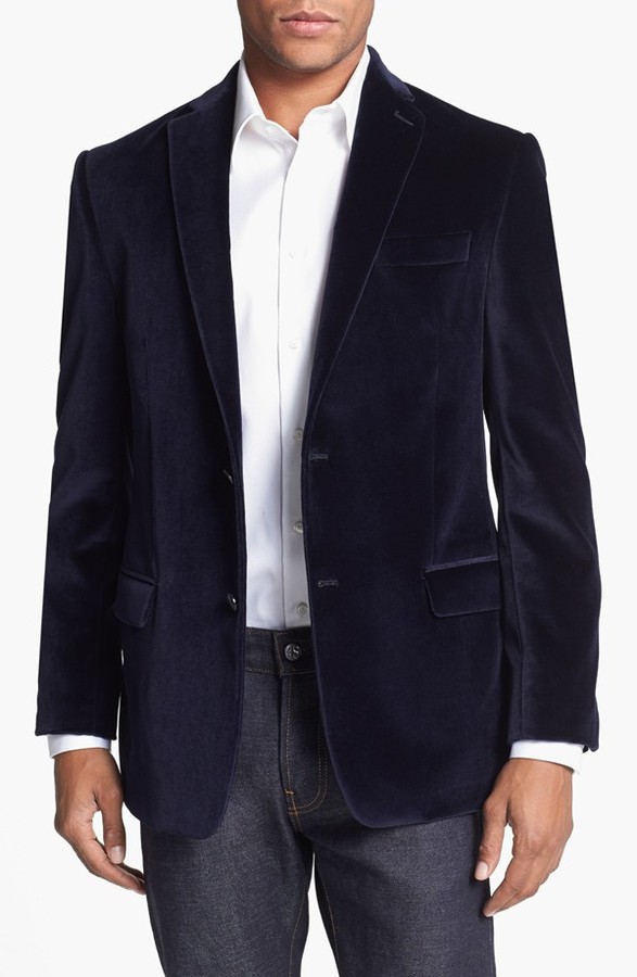 Michael Kors Michl Kors Trim Fit Velvet Blazer | Where to buy & how to wear