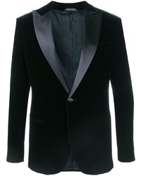 Giorgio Armani Satin Trimmed Velvet Jacket