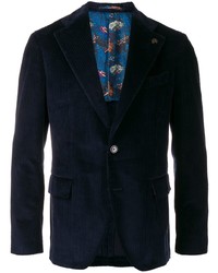 Gabriele Pasini Velvet Blazer Jacket