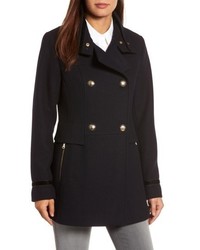 Vince Camuto Wool Blend Military Coat