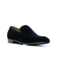 Gianvito Rossi Velvet Loafers