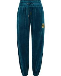 Kith Abby Embroidered Velour Track Pants