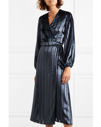 Michelle Mason Velvet Wrap Dress