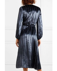 Michelle Mason Velvet Wrap Dress