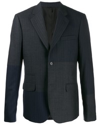 Stella McCartney Patchwork Pinstripe Blazer Jacket