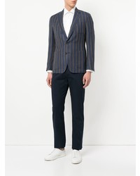 Gieves & Hawkes Stripe Fitted Blazer