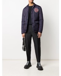 DSQUARED2 Striped Fitted Blazer