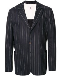 Kent & Curwen Striped Multi Pocket Blazer Jacket