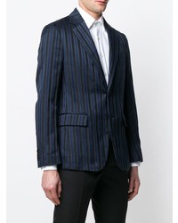 Versace Striped Patterned Blazer