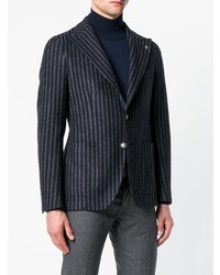 Tagliatore Striped Tweed Jacket