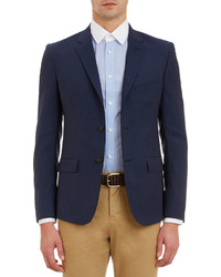 Band Of Outsiders Striped Two Button Sportcoat