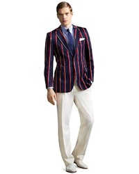 Brooks Brothers The Great Gatsby Collection Red White And Navy Stripe Regatta Blazer