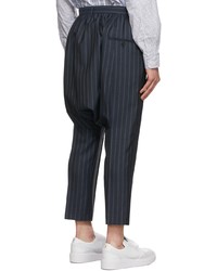 Junya Watanabe Navy Wool Trousers