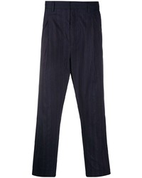 Ann Demeulemeester Grise Pinstriped Print Trousers