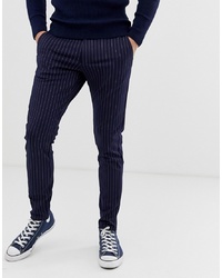 ONLY & SONS Slim Tailored Trouser With Pinstripe Detail