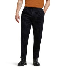 River Island Stripe Double Pleated Trousers