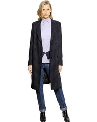 EACH X OTHER Pinstriped Wool Coat