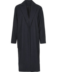 Topshop Heavy Long Length Throw On Style Coat With Open Front And Patch Pockets For A Relaxed Feel 50% Polyester 49% Viscose 1% Elastane Dry Clean Only Length 110cm