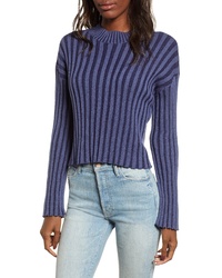 BP. Shadow Rib Crop Sweater